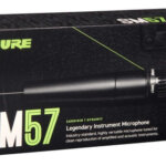 2 יחידות מיקרופון דינמי מקצועי SHURE 57 דגם סיני