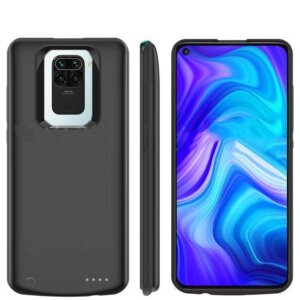 כיסוי מטען סוללה ל-Xiaomi Redmi Note 9 בקיבולת עוצמתית של 6800mAh