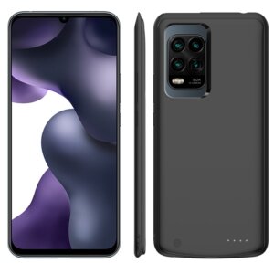 כיסוי מטען סוללה ל-Xiaomi Mi 10 Lite בקיבולת עוצמתית של 6800mAh