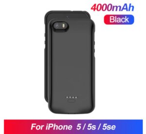 כיסוי סוללה לאייפון iPhone 5 5S SE 4000mAh