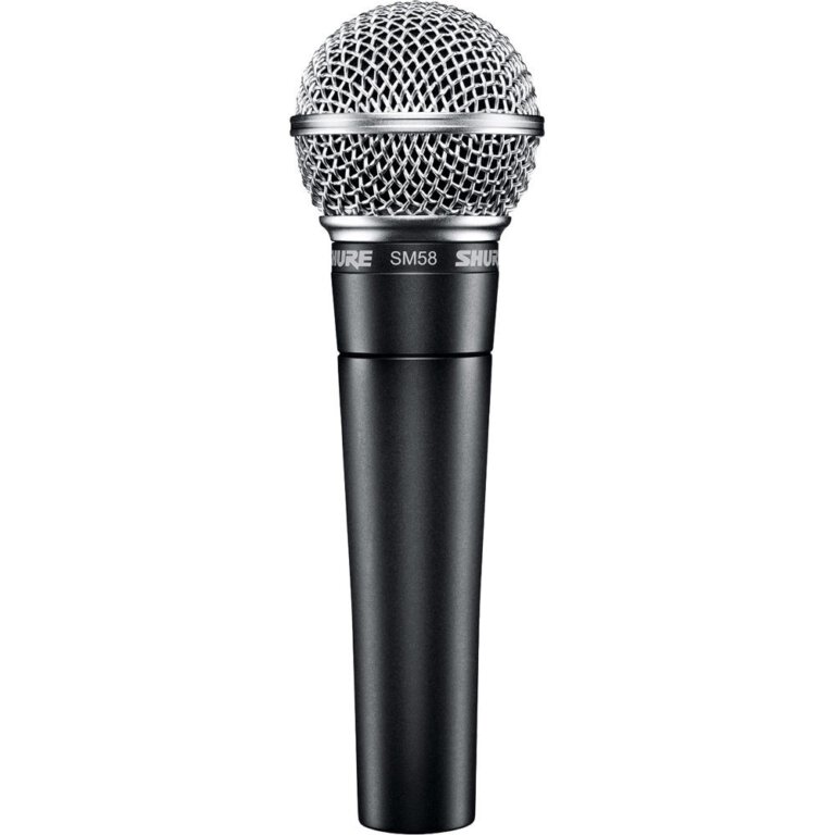 2 יחידות מיקרופון דינמי מקצועי SHURE 58 דגם סיני