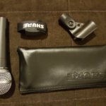 2 יחידות מיקרופון דינמי מקצועי SHURE 58 דגם סיני