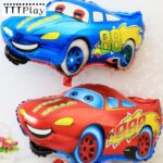 בלון בצורת מכונית מצוירת
