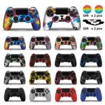 מגיני סיליקון לשלטי PS4 במגוון צבעים ודוגמאות!