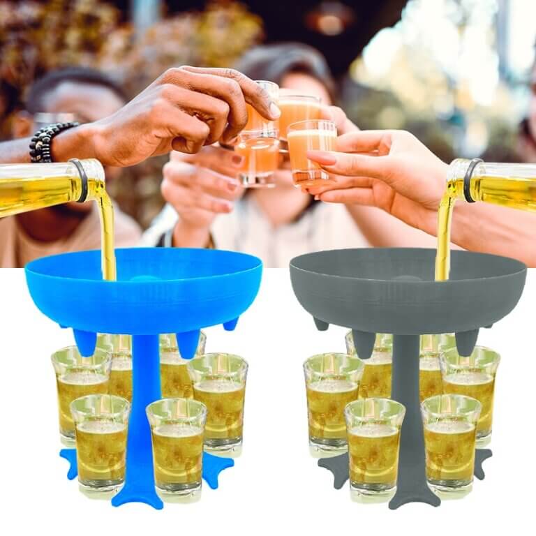 ️לארח את החבר’ה בסטייל! כלי למזיגת צ’ייסרים