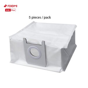 5 יחידות שק אבק לשואב אבק רובוטי Xiaomi ROIDMI EVE Plus – חלקים מקוריים