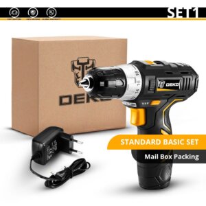 מברגה נטענת 12V מבית DEKO דגם GCD12DU3