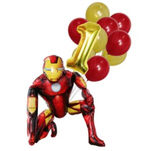 סט בלוני יום הולדת בדמות של איירון מן Iron Man