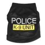 אפוד לכלב של כלב K-9 משטרתי