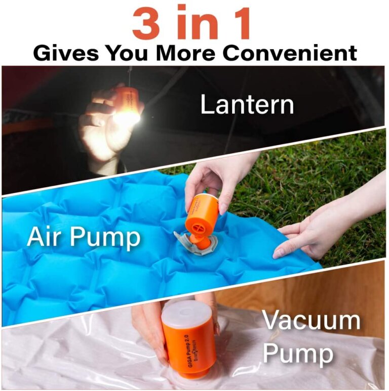 מיני משאבת אוויר אוניברסלית נטענת GIGA Pump