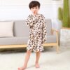 Brown-Leopard print