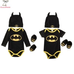 מארז לתינוק 3 חלקים באטמן מידה 0-24 חודשים