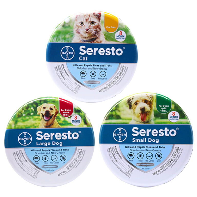קולר סרסטו לכלבים ולחתולים Seresto