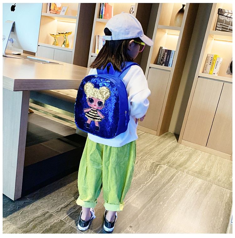 תיקי נצנצים אופנתי של בובות LOL