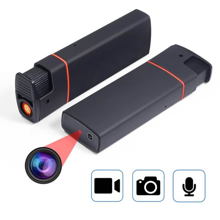 מצלמה נסתרת דמוי מצית באיכות גבוהה FULL HD 1080P
