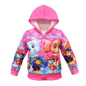 ג’קט עם קפוצ’ון לילדות בעיצוב “מפרץ ההרפתקאות”!