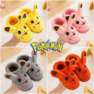נעלי בית פרוותיות עם אוזניים – פוקימון Pokemon