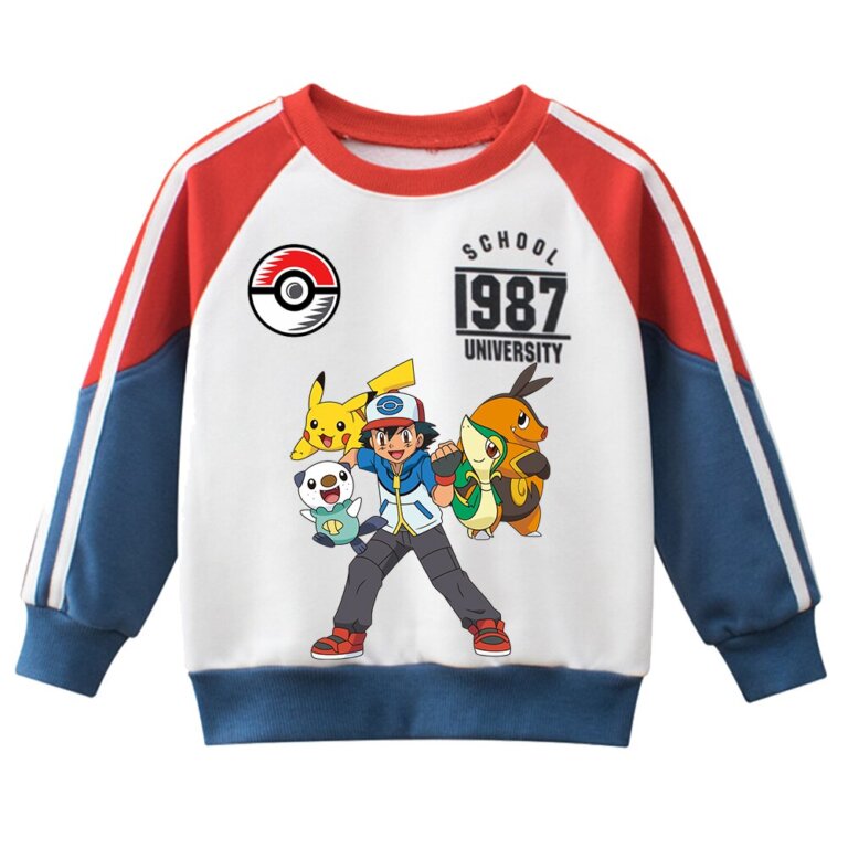 חולצות פוטר עם הדפסים של פוקימון Pokemon