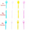 24pcs KnifeForkSpoon