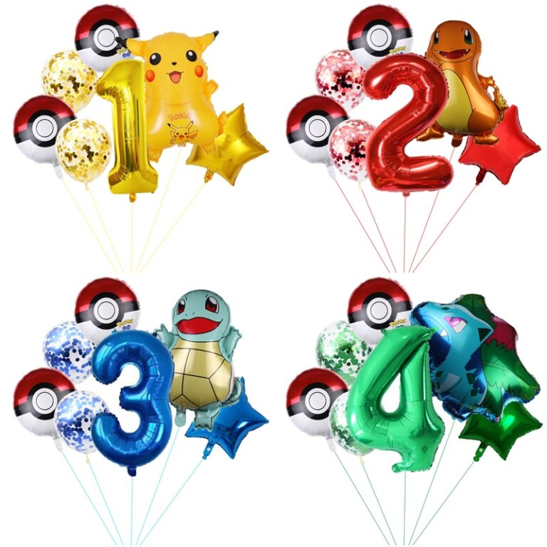 בלוני יומולדת פוקימון Pokemon