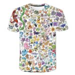 חולצות קצרות טי שירט לילדים – פוקימון Pokemon