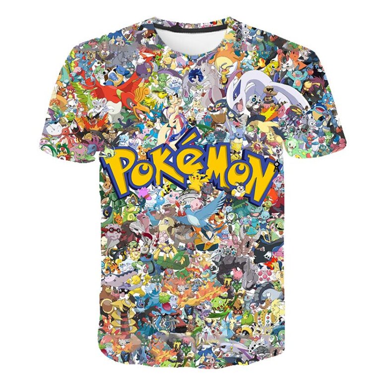 חולצות קצרות טי שירט לילדים – פוקימון Pokemon