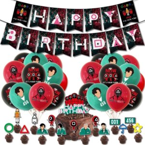 יום הולדת משחק הדיונון Squid Game!