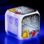 שעון מעורר קובייה – אמונג אס Among Us