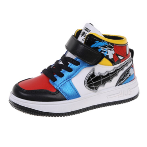 נעלי סניקרס גבוהות לילדים בעיצוב ספיידרמן