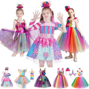 תחפושת מלכת הממתקים לילדות / תחפושת לפורים