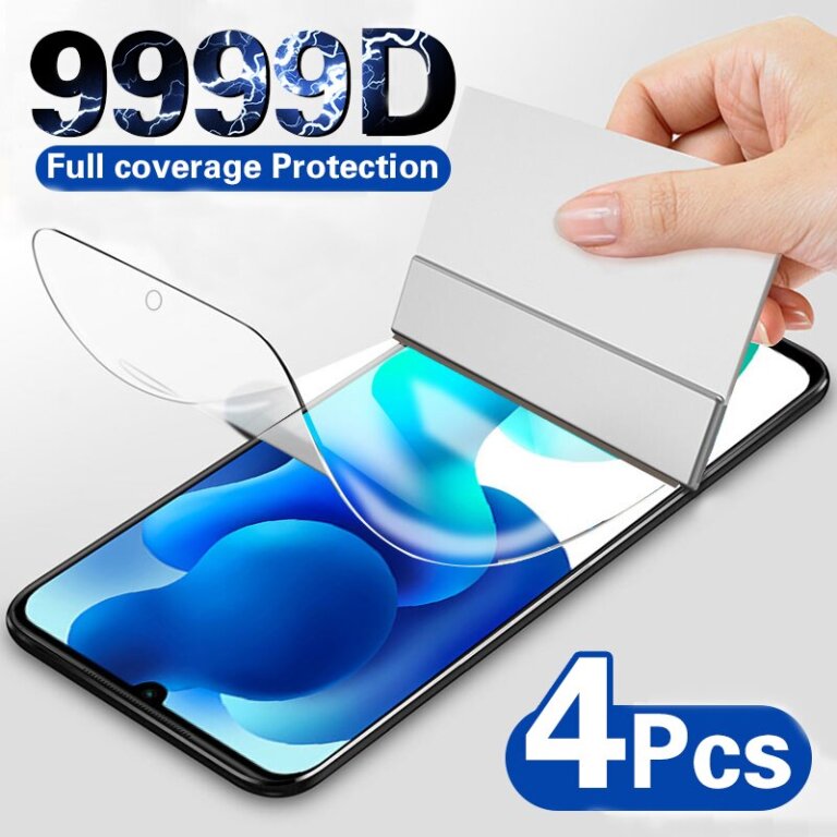 4 מגני מסך סיליקון לוואווי Huawei P20 P30 P40 Lite Pro P P30 Mate 20 30 40 Lite Pro
