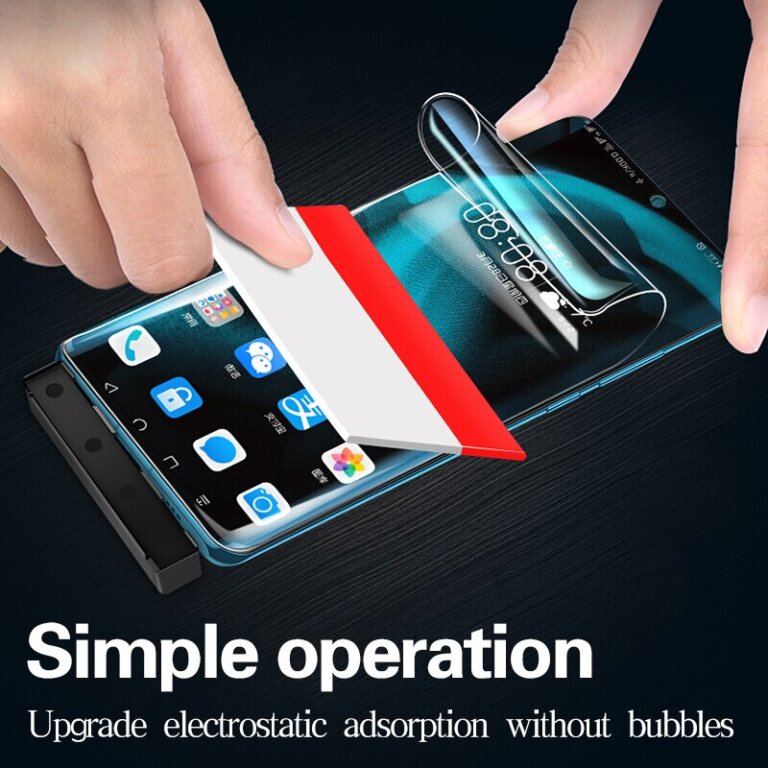 4 מגני מסך סיליקון לוואווי Huawei P20 P30 P40 Lite Pro P P30 Mate 20 30 40 Lite Pro