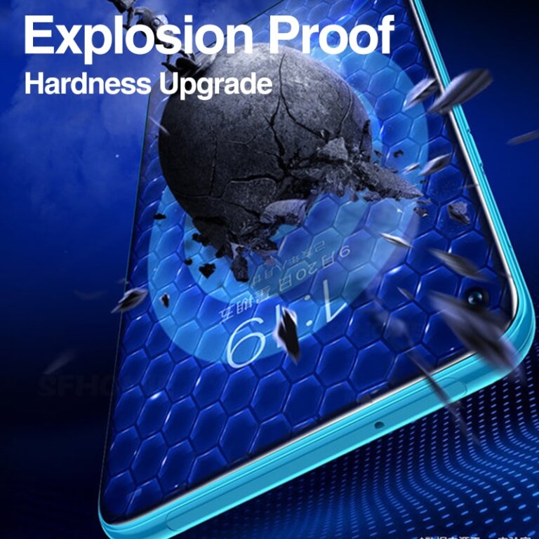 4 מגני מסך זכוכית לשיאומי Xiaomi Redmi Note 10 8 7 9s 9 Pro Max Redmi 9 Poco X3 NFC Pro