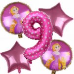 בלוני יומולדת הנסיכה רפונזל
