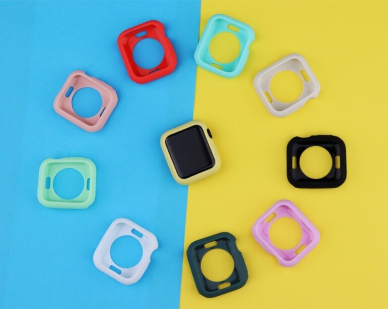 כיסוי היקפי מסיליקון עבור שעון חכם אפל ווטש Apple Watch 42mm