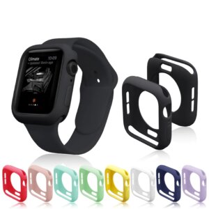 כיסוי היקפי מסיליקון עבור שעון חכם אפל ווטש Apple Watch 45mm