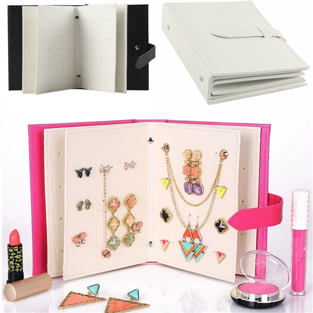 אחסון עגילים בצורת יומן אישי!