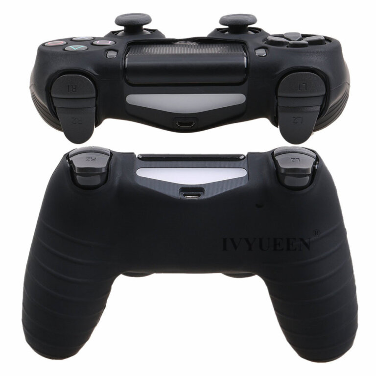 כיסויים מגני סיליקון לשלטים של PS4 במגוון צבעים