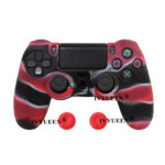 כיסויים מגני סיליקון לשלטים של PS4 במגוון צבעים