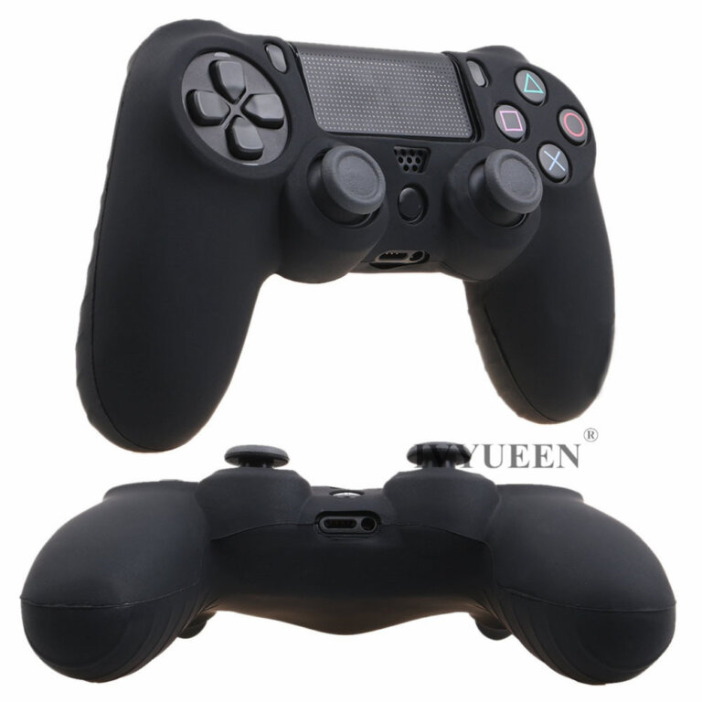 כיסויים מגני סיליקון לשלטים של PS4 במגוון צבעים