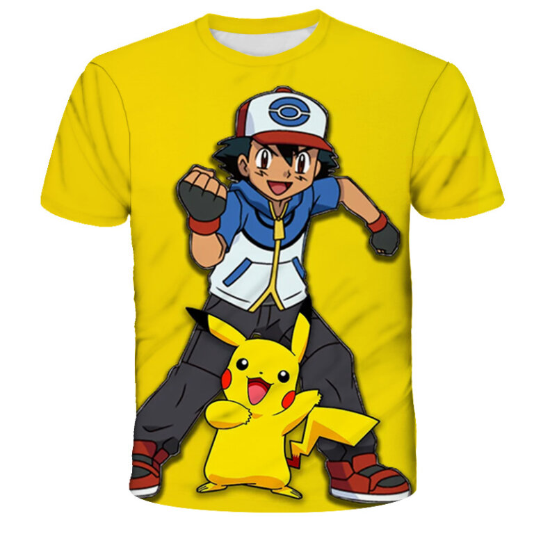 טי שירט עם הדפס של פוקימון Pokémon!