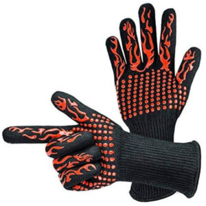 כפפות גריל מכותנה עמידות בחום גבוה