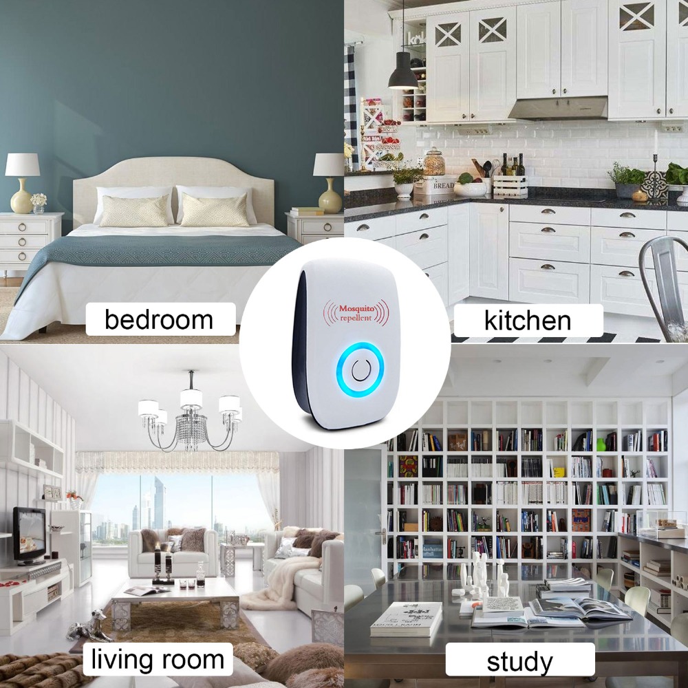 מכשיר מהפכני וחדשני להרחקת מזיקים – מרחיק חרקים, מזיקים ויתושים חשמלי