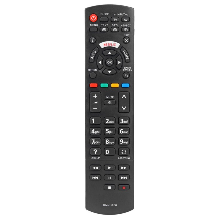 שלט לטלוויזיה חכמה פנסוניק Panasonic דגם RM-L1268