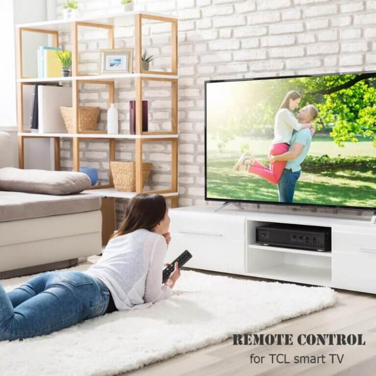 שלט לטלוויזיה חכמה טיסיאל TCL SMART TV LCD דגם ARC802N YUI1