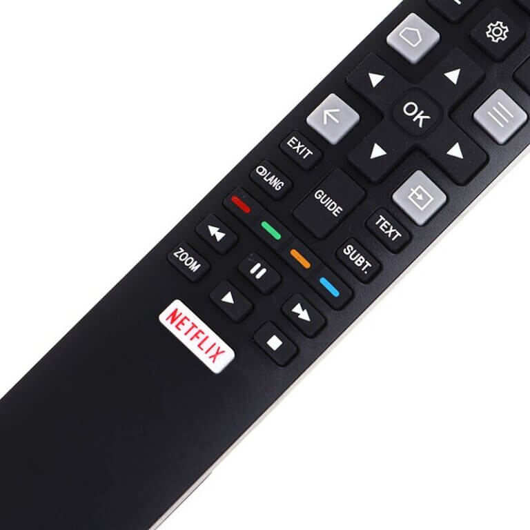 שלט לטלוויזיה חכמה טיסיאל TCL SMART TV LCD דגם RC802N YUI1
