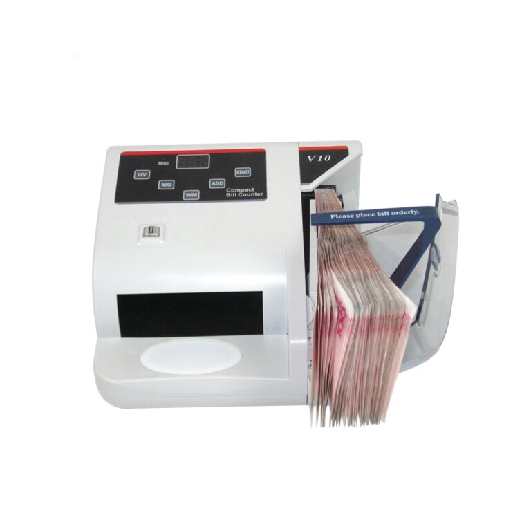 מכונה לספירת שטרות מקצועית עם UV ו MG לאיתור שטרות מזויפים!