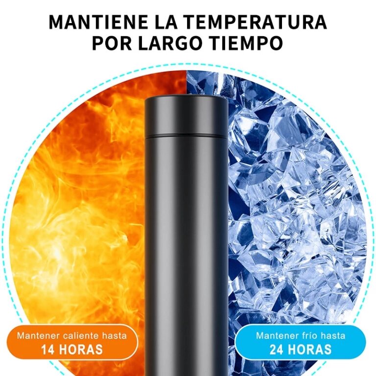תרמוס עם מד טמפרטורה ומסך תצוגה LCD- הבקבוק התרמי שכל אחד צריך!