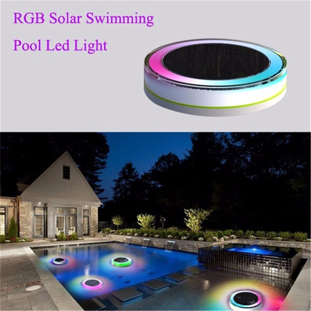 מצוף תאורה סולארי- לתאורה מגניבה בלילה לבריכת השחייה שלכם!