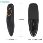 שלט קולי G10/G10S/G10S Pro/G10S Air Mouse עם ג’ירו לטלוויזיות חכמות!